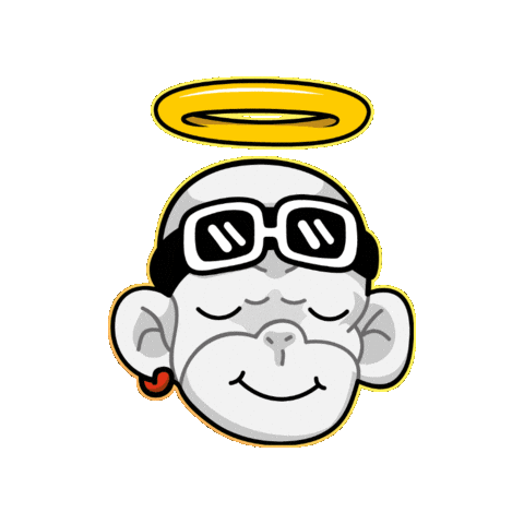 Good Vibes Angel Sticker by Zhot