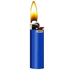 Candle Flame Sticker
