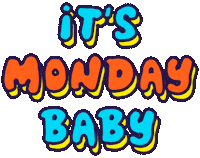 Monday Morning Hello Sticker