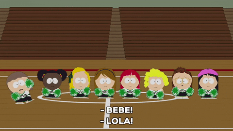 wendy testaburger cheering GIF by South Park 