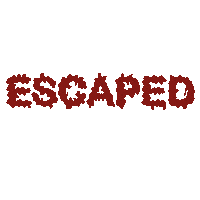 Escape Artist Halloween Sticker