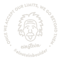 Quote Sticker by einstein boulder