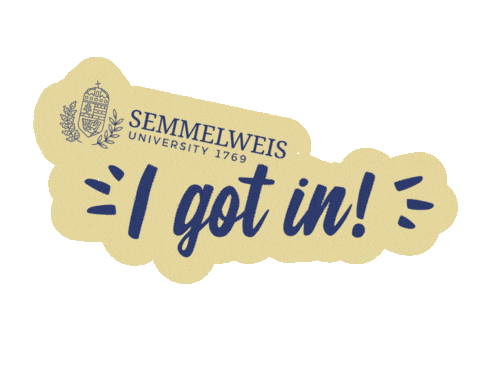 Semmelweisuniversity Sticker by Semmelweis Egyetem
