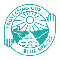 Ocean Sticker by Protect Blue