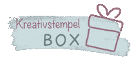 Kreativstempel box kreativ geschenk stempel Sticker