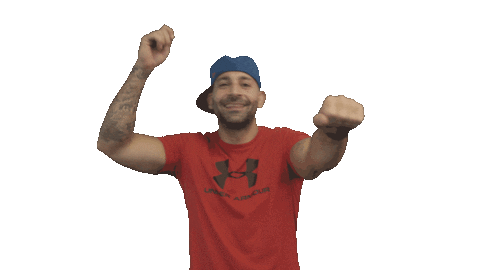 BecomeAnAthlete giphyupload dance workout look up Sticker