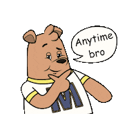 Sure Thing Yes Sticker by Meme World of Max Bear