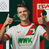 Football Thumbs Up GIF by FC Augsburg 1907