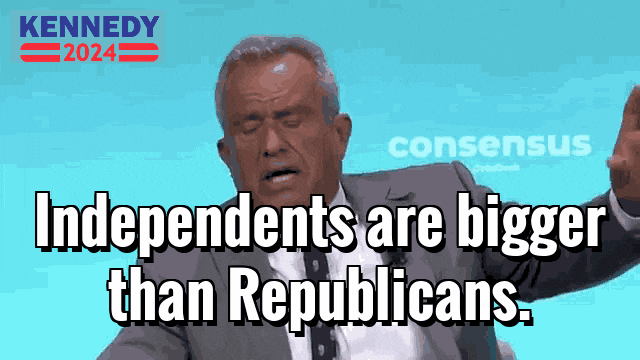 Robert F Kennedy Jr Republicans GIF by Team Kennedy
