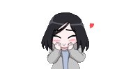 Love Excited Sticker