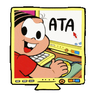 Turma Da Monica Ok Sticker