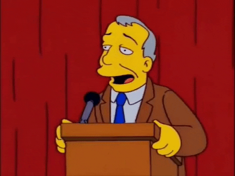 juanpablobonilla3784 giphygifmaker simpsons speech raypatterson GIF