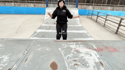 ChicksInBowls giphygifmaker rollerskate rollerskating cibcrew GIF