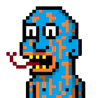 Pixel Monster Sticker