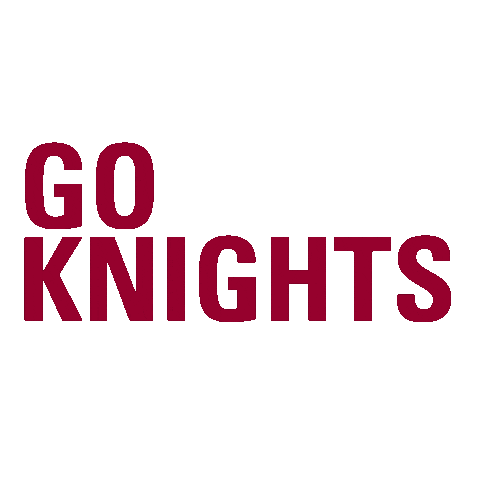Golden Knights College Sticker by Gannon University