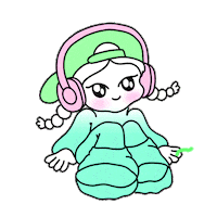 Dj Headphones Sticker