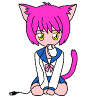 Cat Gamer Sticker