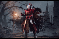 X Suit Blood Raven GIF