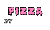 Pizza Sticker by Big Fang Collective