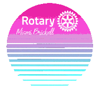 Sticker by Rotary Miami Brickell