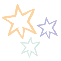 Stars Shine Sticker by Blanco Papel