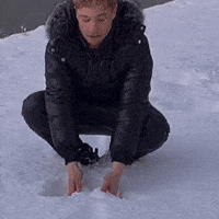 Snow Winter GIF by Yuri Togkces