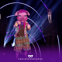 Dance Walk On GIF by The Masked Singer UK & The Masked Dancer UK