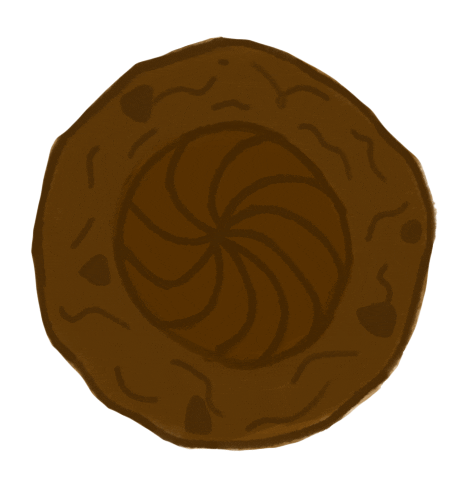 Chocolate Cookie Sticker