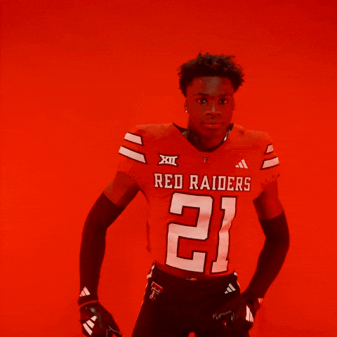 Tristian Gentry GIF by Texas Tech Football