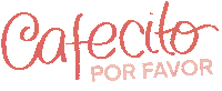 Cafecito Coffee Please Sticker by The Foodies' Kitchen