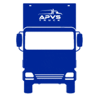 Van Partiu Sticker by APVS Truck