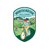 Cog Worthington Sticker by Central Ohio Greenways
