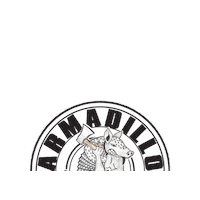 armadilloaxethrowing armadillo armadilloaxethrowing armadilloaxe Sticker