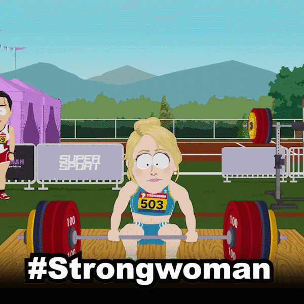 Episode 7 Strongwoman GIF by South Park