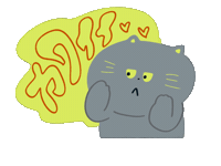 Kitten Neko Sticker