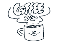 Coffee Morning Sticker
