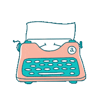 lisaciccone love type writing message Sticker