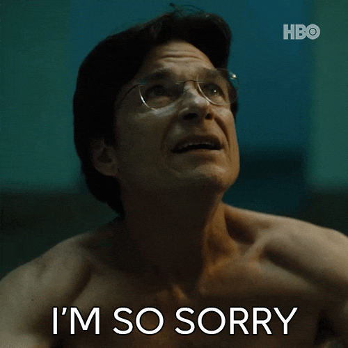 Sorry Jason Bateman GIF by HBO Max