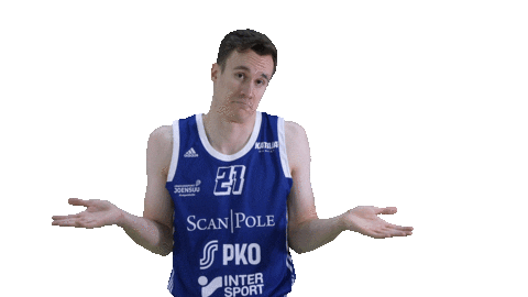 Confused Sport Sticker by Basket_fi