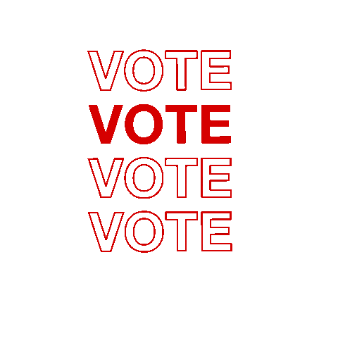 juliacreatesco vote election voting 2020election Sticker