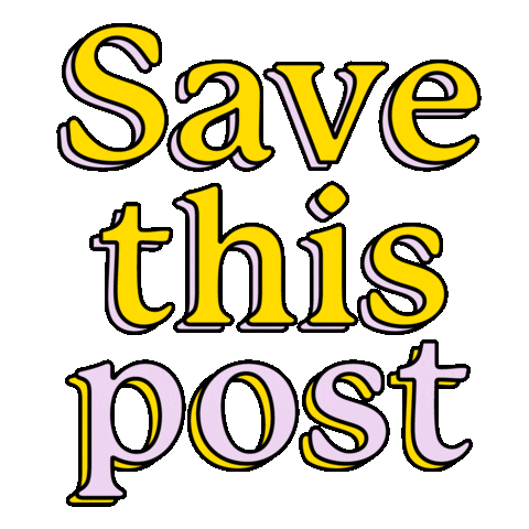 Save This Post Sticker by CXD Studio