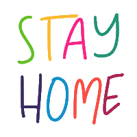 Stay Home Sticker