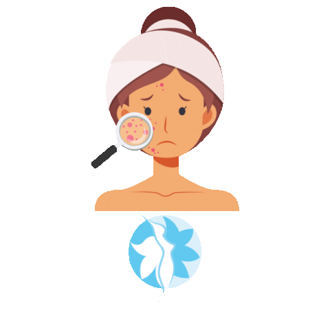 HuidtherapieGelderblom skincare acne antiaging microneedling Sticker