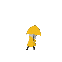 fabionikolaus rain windy rainy chuva Sticker