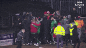 Red Army Celebration GIF by Cliftonville Football Club