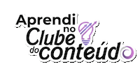clubdoconteudo club aprender clube aprendi Sticker