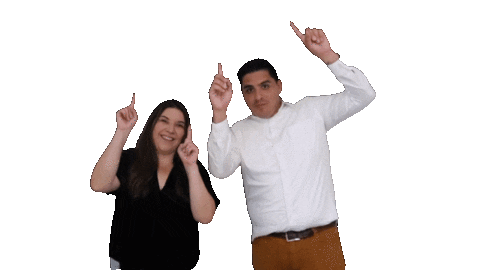 vicandsasha giphyupload pointingup vicandsasha Sticker