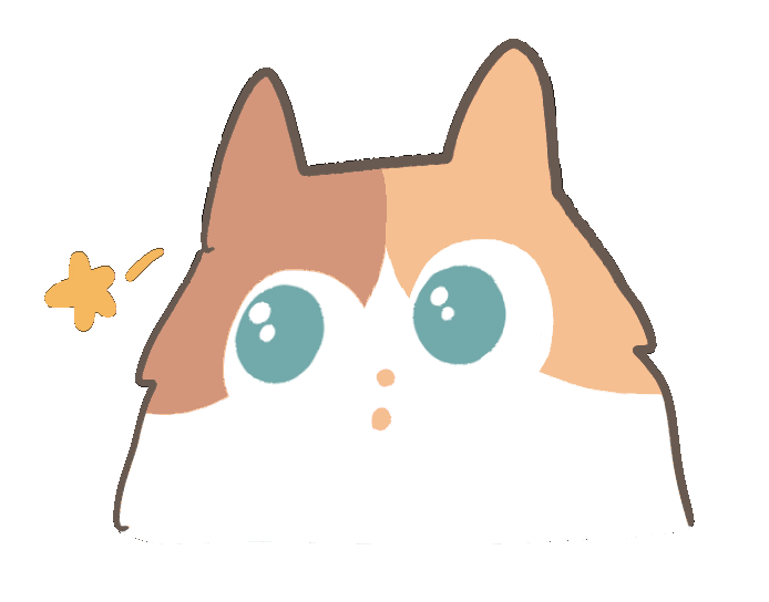 Cat Star Sticker