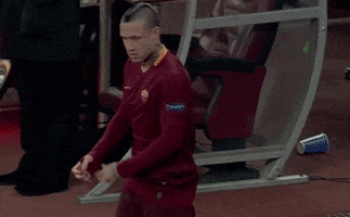 stretching warm up GIF by AS Roma