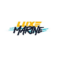 LuxeMarine seadek luxemarine luxe marine luxelogo Sticker